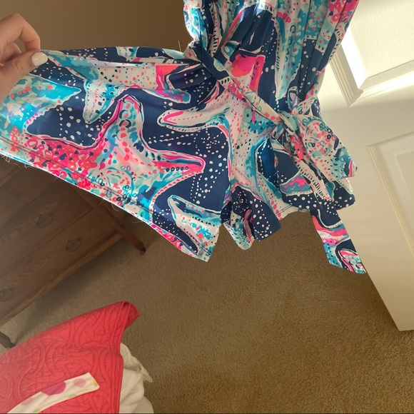 Lilly Pulitzer Tie Romper ✨✨✨ - Picture 5 of 5